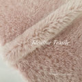 High Quality Suede Bonded Sherpa Faux Fur Fabric for Garment